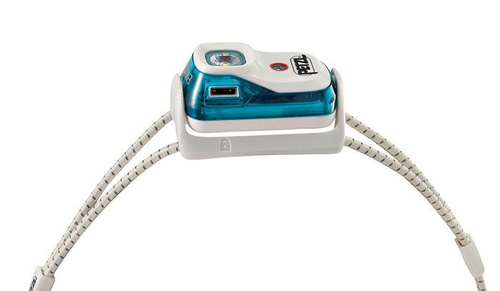 Petzl - BINDI® Ultraleichte, wiederaufladbare Stirnlampe - Schwarz - E102AA00