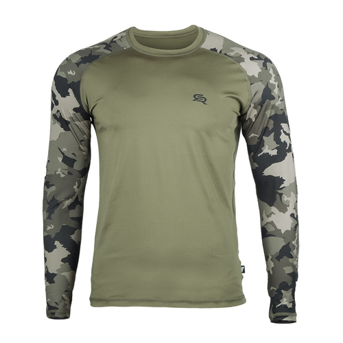 Rough Radical - Furious Army LS Thermohemd - Langarm - Khaki / Moro