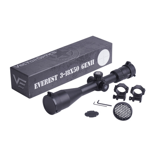 Vector Optics - Zielfernrohr Everest 3-18x50 Gen. II - 30 mm - Second Focal Plane - SCOL-06II