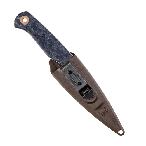 Benchmade - Messer Survival EDC Dacian - Speerspitze - Canvas Micarta - CPM MagnaCut - Blue Denim - 203