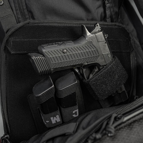 M-Tac - Taschenbeutel Vertikal Laser Cut Hex - Schwarz - 10241002