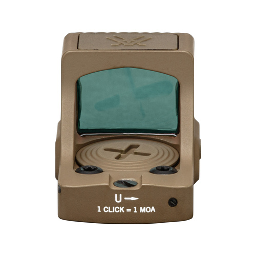 Vortex Optik - Rotes Zielfernrohr Defender CCW - 3 MOA - Tan - DFCCW-MRD3-T