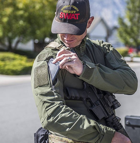 Helikon - MCDU Combat Shirt® - NyCo Ripstop - Olivgrün - BL-MCD-NR-02