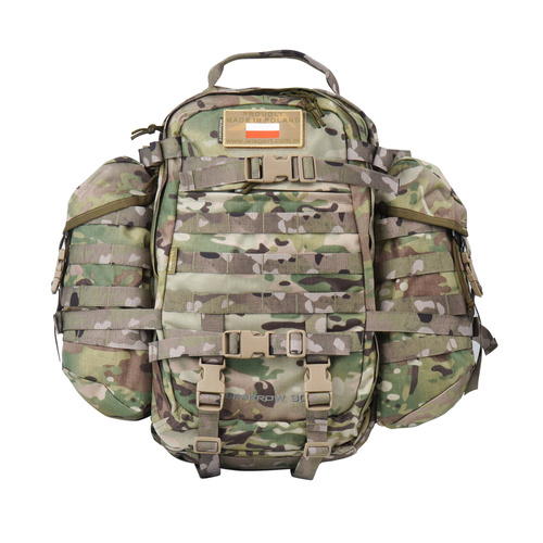WISPORT - Sparrow 30 II Rucksack mit zwei Seitentaschen - 30 + 10 l - MultiCam