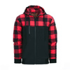 Fostex - Lumbershell Jacket - Schwarz/Rot - 129535