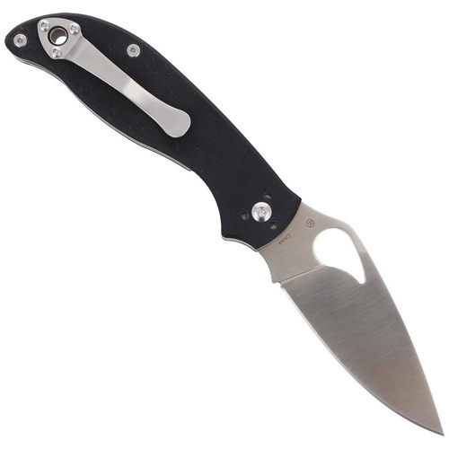 Spyderco - Byrd Raven™ 2 G-10 Schwarz Plain Klappmesser - BY08GP2