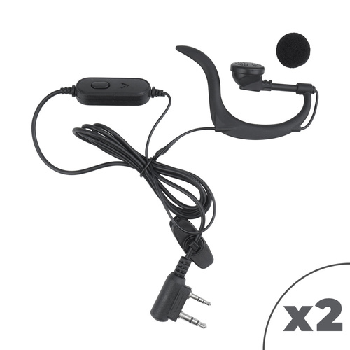 BaoFeng - Kurzwellenradio - 2 Stück - Schwarz - BF-T17