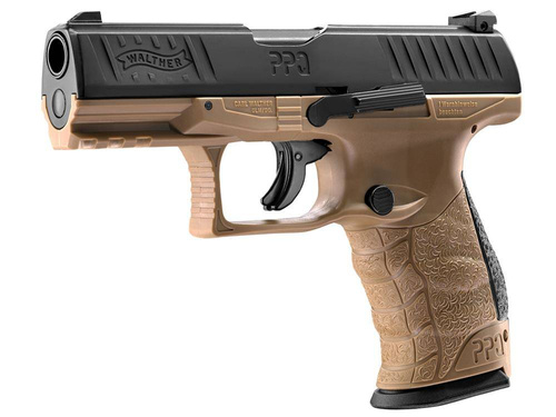 Umarex - Walther PPQ M2 T4E RAM Defense Training Pistole cal .43 - FDE - 2.4762