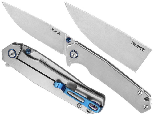 Ruike - P801-SF Klappmesser - Silber - 340-004