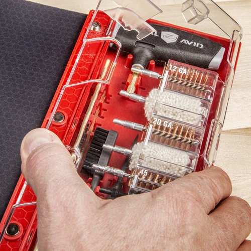 Real Avid - Servicematte Master Cleaning Station Universal mit Werkzeugsatz - 43x16" - Schwarz - AVMCS-U