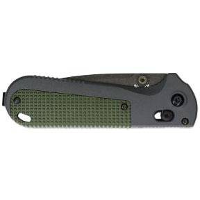 Benchmade - 430BK Redoubt Klappmesser - D2 - Grau/Grün - 430BK