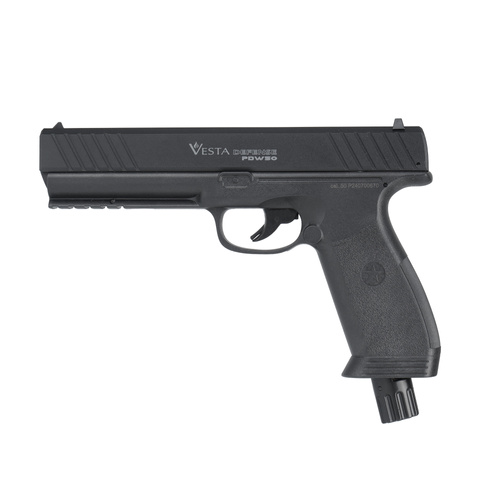 Vesta Defense - Gummigeschoss Pistole RAM PDW50 - .50 - CO₂ - Schwarz - 452.9211.00