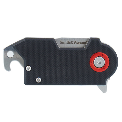 Smith&Wesson - Klappmesser Benji - 8Cr13MoV - Tanto - G10 - Schwarz - 1122566