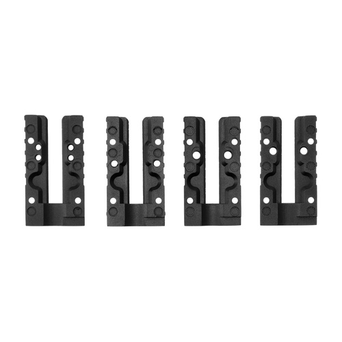Umarex - Plattenadapter für Glock MOS 3 4 Stück für C-More / Leupold / Trijicon / Docter - Schwarz - 2.8500
