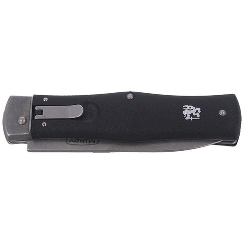 Mikov - Automatikmesser Predator Stonewash ABS - Schwarz - 241-BH-1/STKP