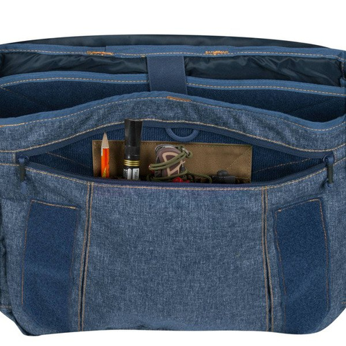 Helikon - Tasche Urban Courier Bag Large® - Nylon - Melange Blau - TB-UCL-NL-M2
