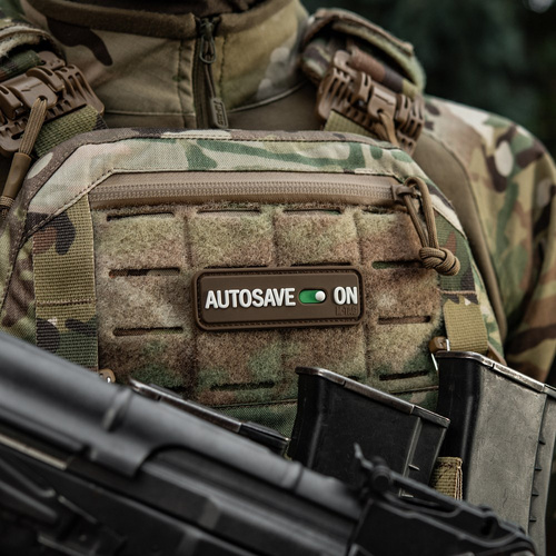 M-Tac - Moral Patch Autosave PVC - 3D - Coyote - 51116705