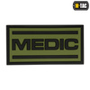 M-Tac - Medic 3D PVC Aufnäher - Schwarz/Oliv - 51125102