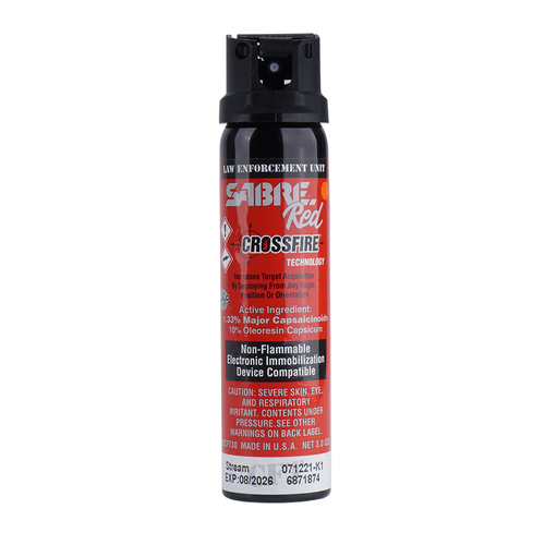 Sabre Red - Crossfire MK4 Pfefferspray - Stream - 89 ml - 52CFT30