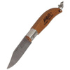 MAM - Klappbares Schlüsselanhänger-Messer Iberica Mini - 45 mm - Buchenholz Dunkel - 2000-DW