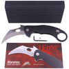 LionSteel - L.E.One Karambit-Klappmesser - CPM MagnaCut - Schwarz - LE1 A BS