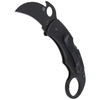 Spyderco - Karahawk™ G-10 All Black Plain Edge Messer - C170GBBKP