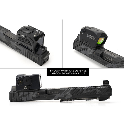 Strike Industries - Visiermontageplatte Strike RMR zu ACRO - Glock RMR - Schwarz - SI-ACRO-RMR