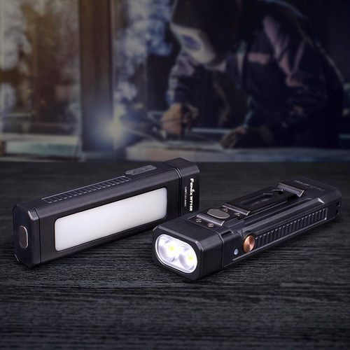 Fenix - Wiederaufladbare LED-Taschenlampe WT16R - Werkstatt - 300 Lumen - Schwarz - 039-479