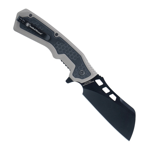 Smith&Wesson - Klappmesser Extraction & Evasion - Cleaver - Schwarz/Grau - 1208414