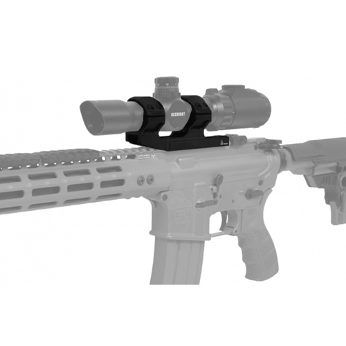 Leapers - Einteilige Montage, mittel Accu-Sync 30/22 Cantilever - 30 mm - Offset 34 mm - Picatinny - Aluminium - Schwarz - AIR31834