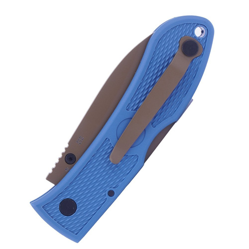 Ka-Bar 4062D2 - Dozier Hunter Einhandmesser - Blau