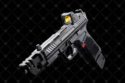 Strike Industries - Mass Driver Comp für Glock 19 Gen3 - Schwarz - G3-MDCOMP-C