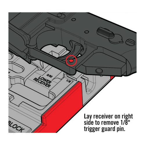 Real Avid - Büchsenmacherblock AR-15 Master Bench Block - AVAR15MBB