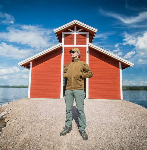 Helikon - Stratus® Heavy Fleece Jacke - Schatten Grau - BL-STC-HF-35