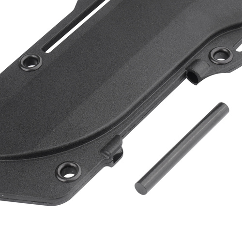 Schrade - Bedrock Sheepsfoot feststehende Klinge Messer - Schwarz - 1182514