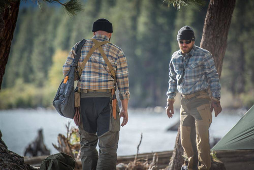 Helikon - Defender Mk2 Pilgerhemd® - Ingwer kariert - KO-DPG-SR-P2401