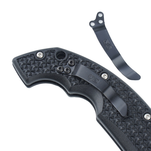 Cold Steel - Serrated Klappmesser Voyager Vaquero XL - AUS10A - Schwarz - 29AXVS