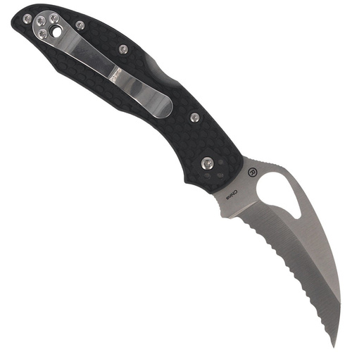 Spyderco - Klappmesser Byrd™ Hawkbill FRN Schwarz SpyderEdge - BY22SBK
