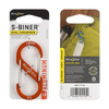 Nite Ize - S-Biner® Aluminium-Doppelkarabiner #3 - Orange - SBA3-19-R6