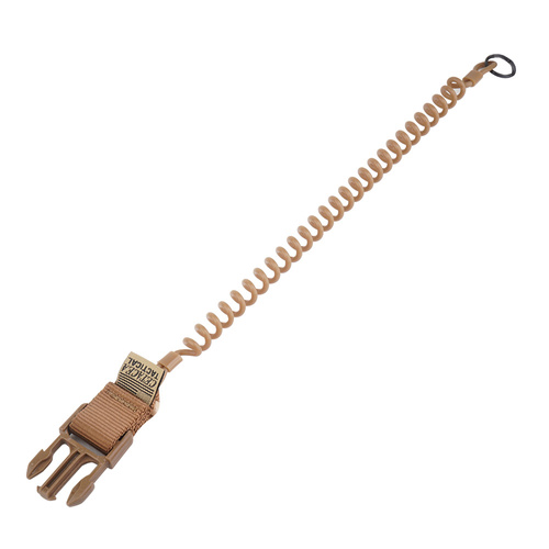 Cetacea Tactical - QR-Waffen-Lanyard mit männlicher Schnalle - Coyote Brown - TA-QRMC-COY