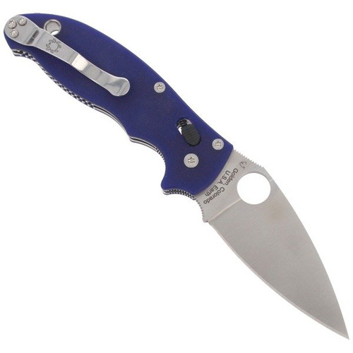 Spyderco - Manix™ 2 G-10 Dunkel Blau CPM S110V Messer - C101GPDBL2