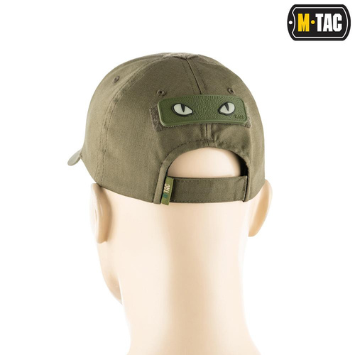 M-Tac - 3D PVC Katzenaugen Patch - Olive - 51114001