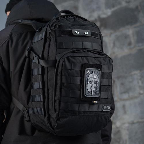 M-Tac - Moralabzeichen - Molon Labe Ace 3D PVC - Grau - 51127011.