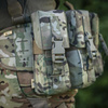 M-Tac - Tragetasche für Zwei AR/AK-Magazine - Fastex - Cordura 500D - MultiCam - 10013108