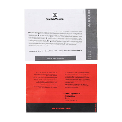 Umarex - Luftpistole Smith&Wesson M29 6.5" Revolver Replica - 4.5 mm BB - Eco Leder Holster - 5.8384 + 3.1613