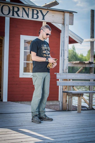 Helikon - Klappbare Outdoor-Kappe - Shadow Grey - CZ-FOC-NL-35