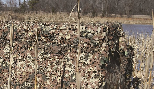 Mil-Tec - Tarnnetz - 3 x 1,1 m - Flecktarn - 14461021