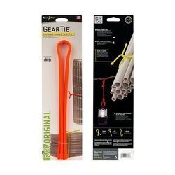 Nite Ize - Gear Tie&reg; Wiederverwendbare Gummi Twist Tie&#8482; 24 in. - 2 Stück - Hellorange - GT24-2PK-31
