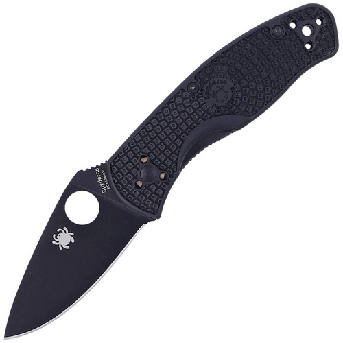 Spyderco - EDC-Messer Persistence Lightweight - Black Blade Plain - Schwarz - C136PBBK