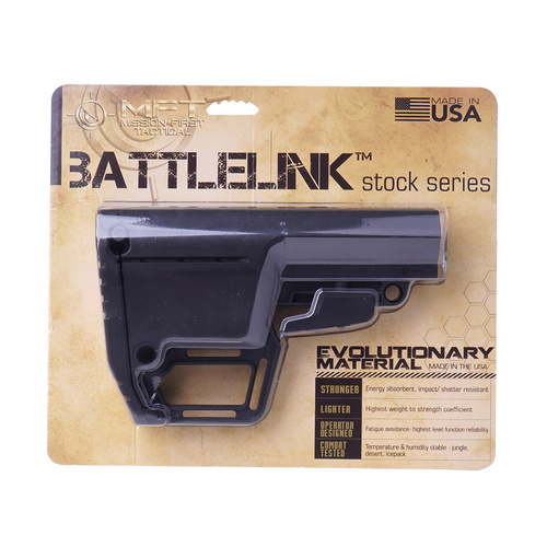 MFT - Battlelink Utility Stock - Mil Spec - Schwarz - BUSMIL - BL